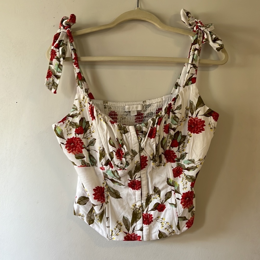 Bustier corset top